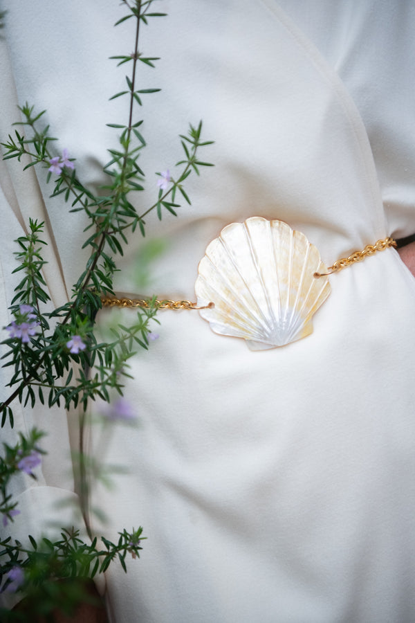 Ariel Belt - Mother of Pearl