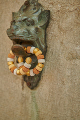 PONY BEAD HOOP- Natural