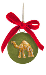 Camel Christmas Ornament