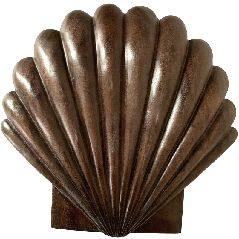 Wall Scallop - Dark Wood